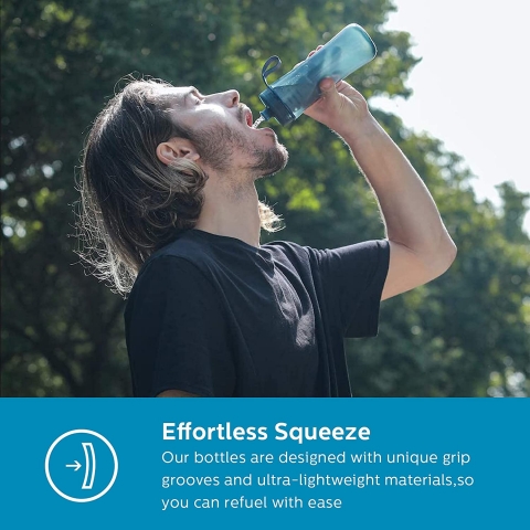 Philips Water GoZero BPA-Free Su Artmal Matara (Mavi, 590ml)