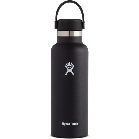 Hydro Flask Paslanmaz elik Su iesi (530ml, Siyah)