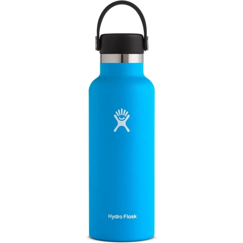 Hydro Flask Paslanmaz elik Su iesi (530ml, Mavi)