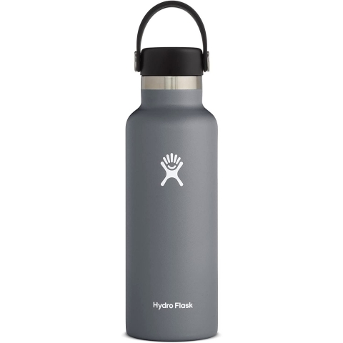 Hydro Flask Paslanmaz elik Su iesi (530ml, Gri)