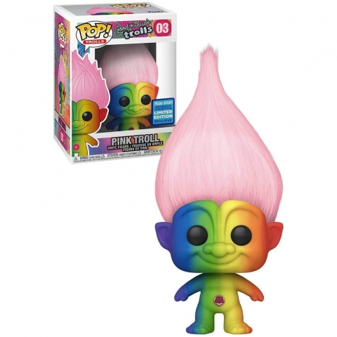 Funko POP Pembe/Renkli Exclusive Troll Bebek