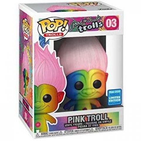 Funko POP Pembe/Renkli Exclusive Troll Bebek