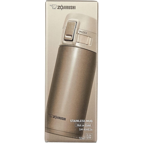 Zojirushi Paslanmaz elik Termos (480ml, Gold)