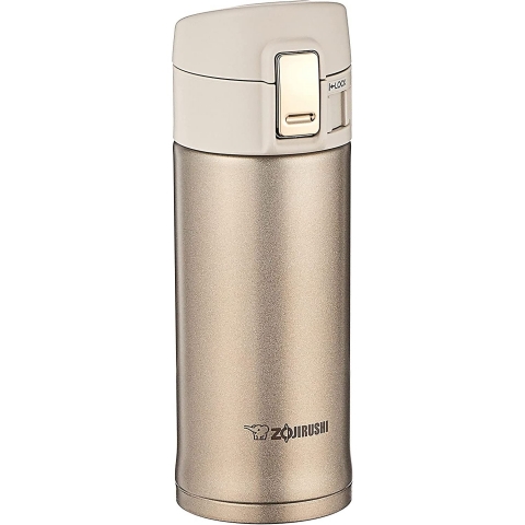 Zojirushi Paslanmaz elik Termos (350ml, Gold)