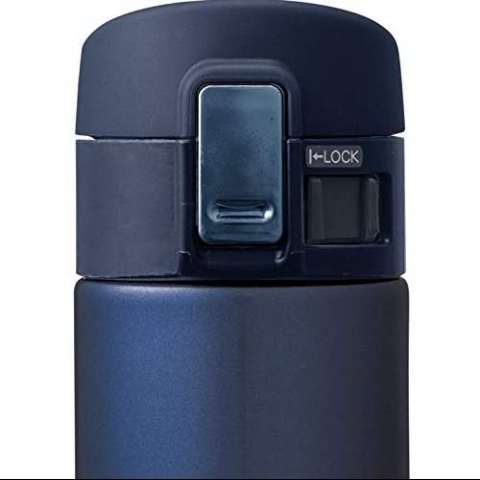 Zojirushi Paslanmaz elik Termos (350ml, Lacivert)