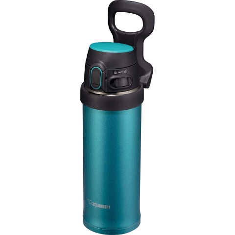 Zojirushi Flip And Go Paslanmaz elik Termos (480ml, Teal)