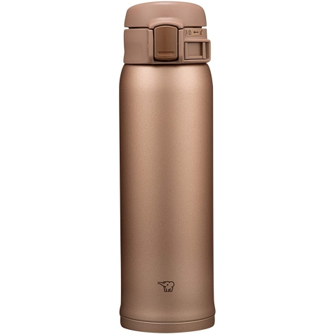 Zojirushi Paslanmaz elik Termos (480ml, Mat Gold)