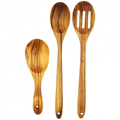 Tectona Teak Tahta Ka��k Seti (Kahverengi, 5 Par�a)