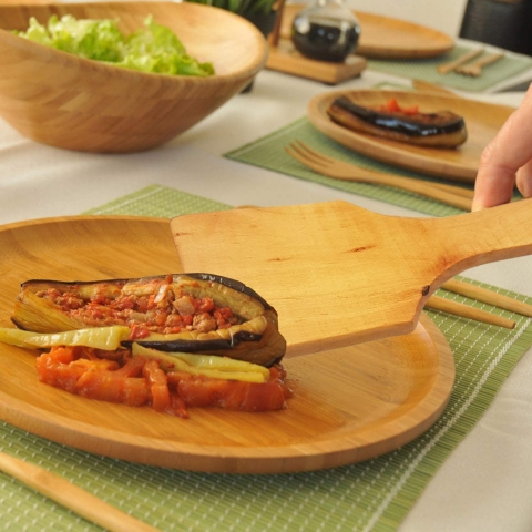 moonwood Ah�ap Spatula Seti (2 Par�a)