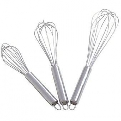 Whisk  Paslanmaz �elik ��rp�c� (Gri, 3 Par�a)