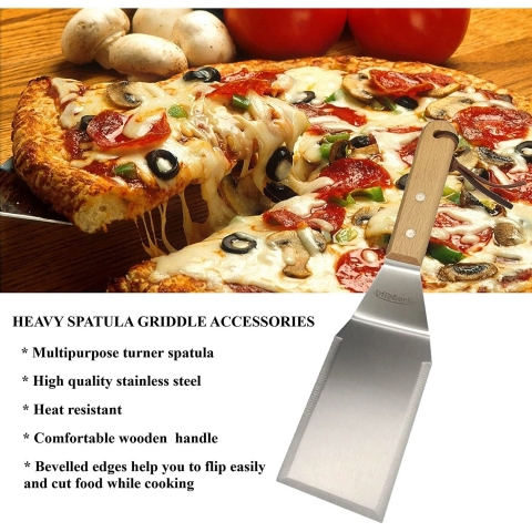 DflowerK Metal Spatula Set (3 Para)