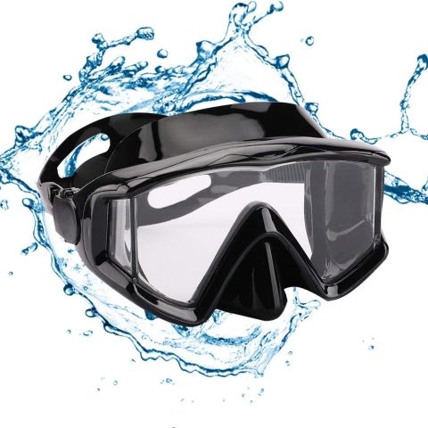 AQUA A DIVE SPORTS norkel Set (Koyu Siyah)