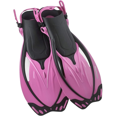 Phantom Aquatics norkel Set (Siyah/Pembe)