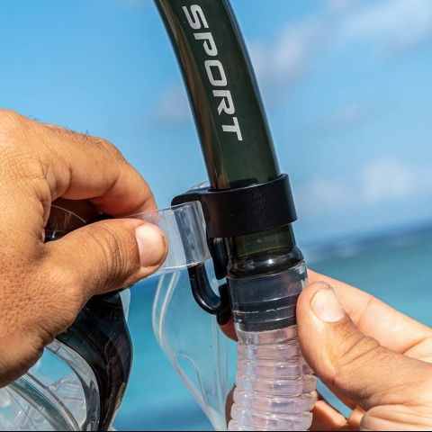 TUSA Sport Imprex 3D �norkel Set (Black)