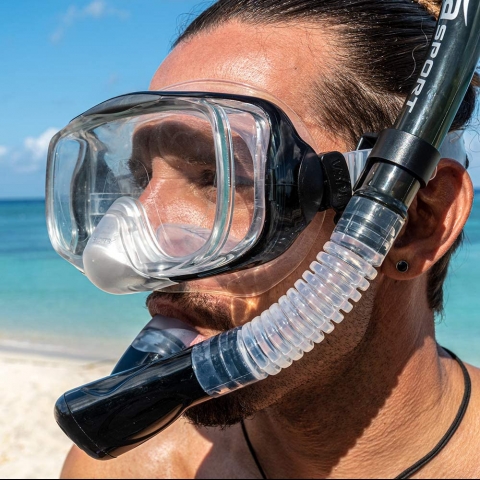 TUSA Sport Imprex 3D �norkel Set (Black)