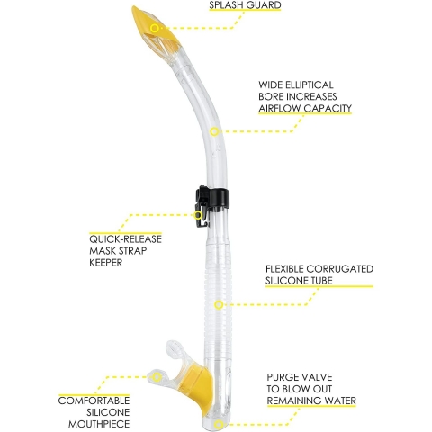 Cressi Tao norkel (Sar)