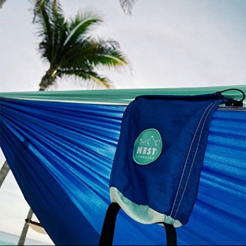 Nest Hammocks ift Kiilik Naylon Hamak (Mavi)