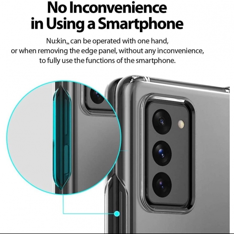 araree NUKIN Serisi Galaxy Z Fold 2 effaf Klf