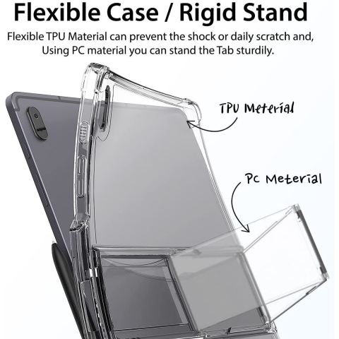 araree MACH Serisi Galaxy Tab S7 FE Standl Klf (12.4 in)