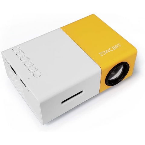 ZSWCBRT 400 Lumen Mini Projeksiyon Cihaz