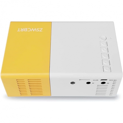 ZSWCBRT 400 Lumen Mini Projeksiyon Cihaz