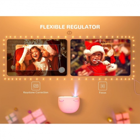 Anpiu 1080P Destekli Mini Projeksiyon Cihaz