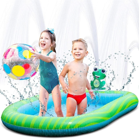 Splashin kids ime Bebek Havuzu (Yeil)