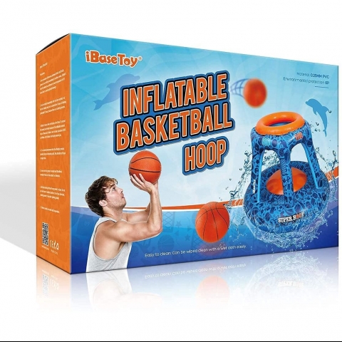 iBaseToy ime Basketbol Potas (Mavi/Turuncu)
