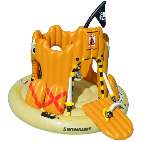 Swimline �i�me �ocuk Havuz Yata��(Korsan Adas�)