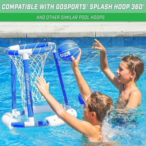 GoSports Havuz Basketbol Topu(Mavi, 3 Adet)