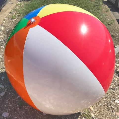 Jet Creations 120 cm Plaj Deniz Topu (Renkli)