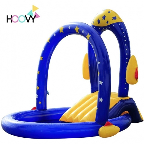 Hoovy ime Su Kaydrakl Roket Havuzu (Mavi)