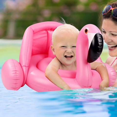 F FiGoal Bebek Deniz Simidi (Flamingo)