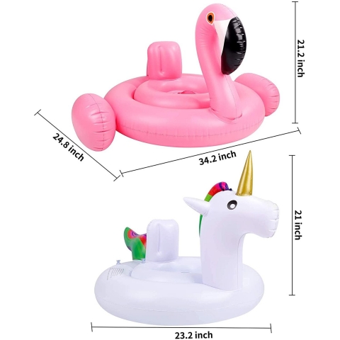 F FiGoal Bebek Deniz Simidi (Flamingo, 2 Adet)