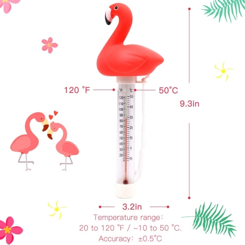 XYWQ Yzer Havuz Termometresi (Flamingo)