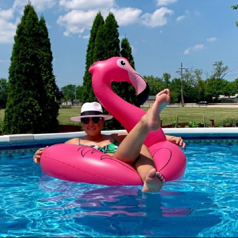 HIWENA Deniz Simidi(Flamingo)