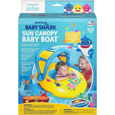 SwimWays Glgelikli Bebek Deniz Simidi (Sar)