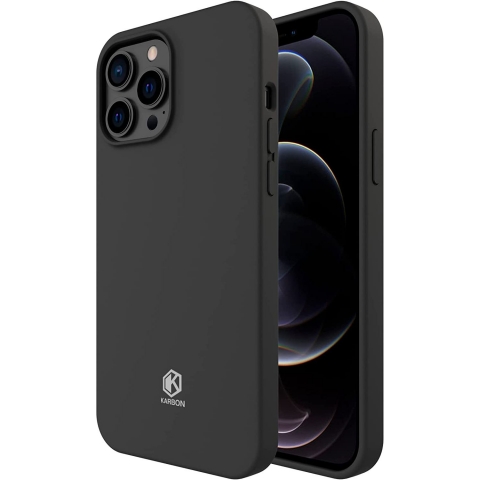 Evutec Karbon iPhone 13 Pro Max Silikon Klf