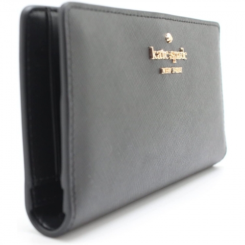 Kate Spade New York Unsex Deri Czdan(Siyah)