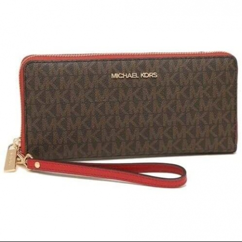 Michael Kors Kad�n Deri C�zdan (K�rm�z�)