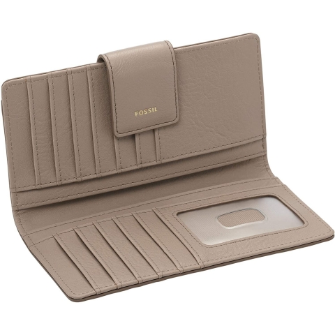 Fossil RFID Kad�n Deri C�zdan (Kahverengi)