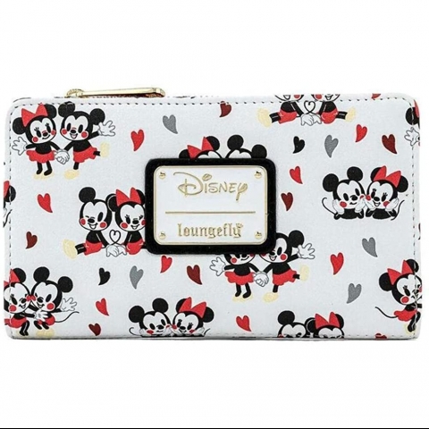 Loungefly Disney Mickey and Minnie Mouse Love Kadn Czdan