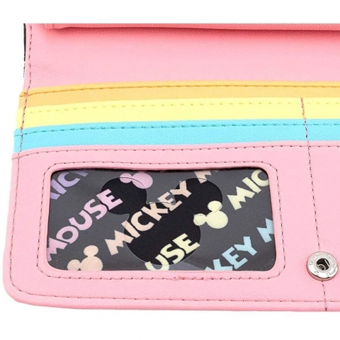 Loungefly x Disney Mickey Mouse Pastel Rainbow Kadn Czdan