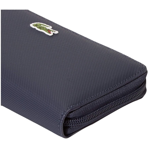 Lacoste L.12 Deri Kad�n C�zdan(Lacicvert)