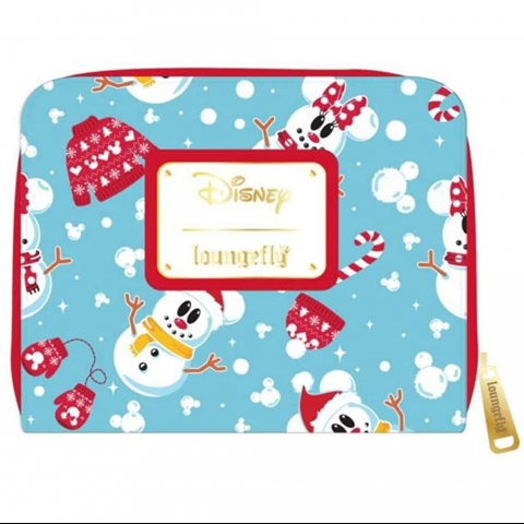 Loungefly Disney Mickey Minnie Snowman Kadn Czdan