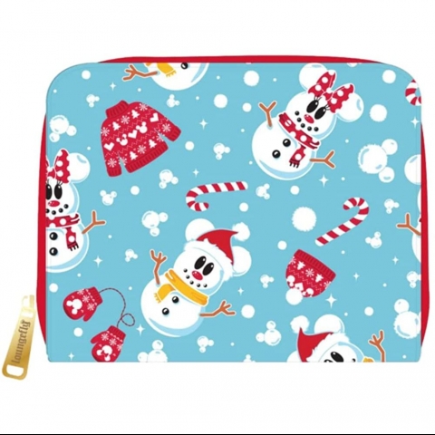 Loungefly Disney Mickey Minnie Snowman Kadn Czdan