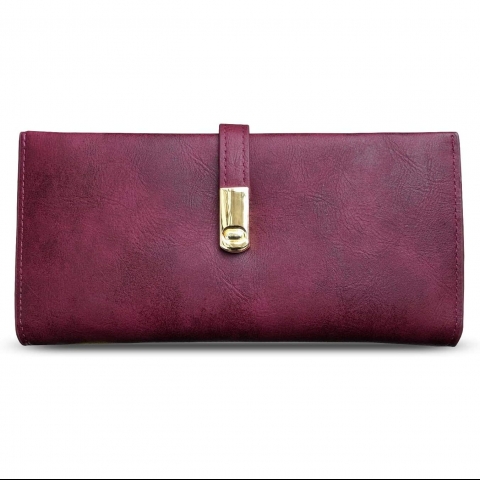 TOPKULL Kad�n Deri C�zdan (Bordo)