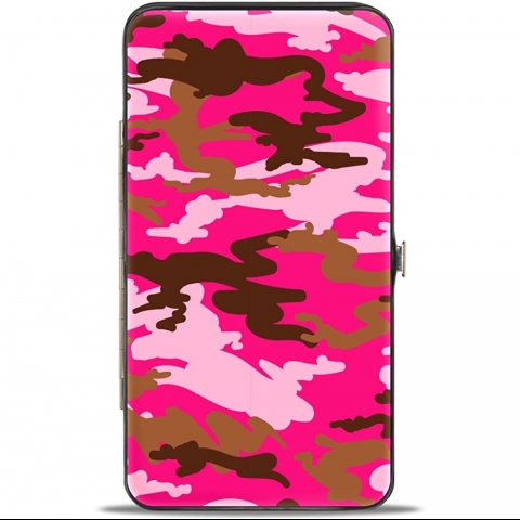 Buckle Down Kadn Byk Czdan (Camo Pembe Desenli)