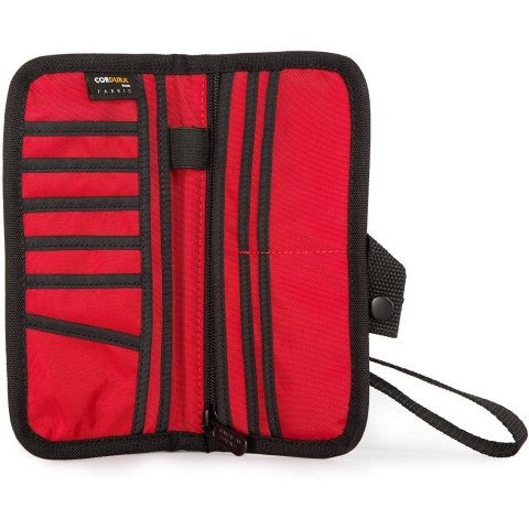 Manhattan Portage Unsex Deri Czdan (Siyah)