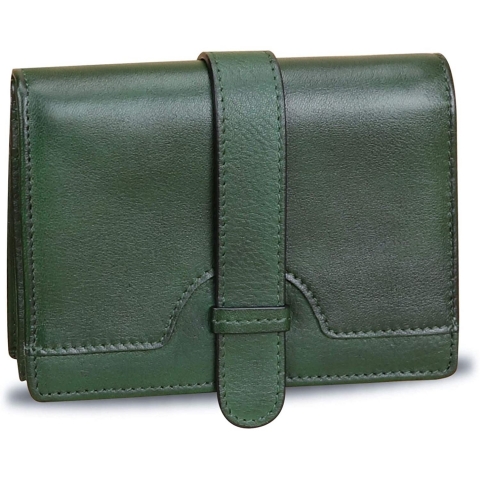 LRTO RFID Kad�n Deri C�zdan (Ye�il)